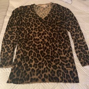 Michael Kors Cheetah Sweater